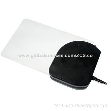 3.5mm audio jack USB smartphone mobile credit card reader/writer with EMV L1 and L2 certificates